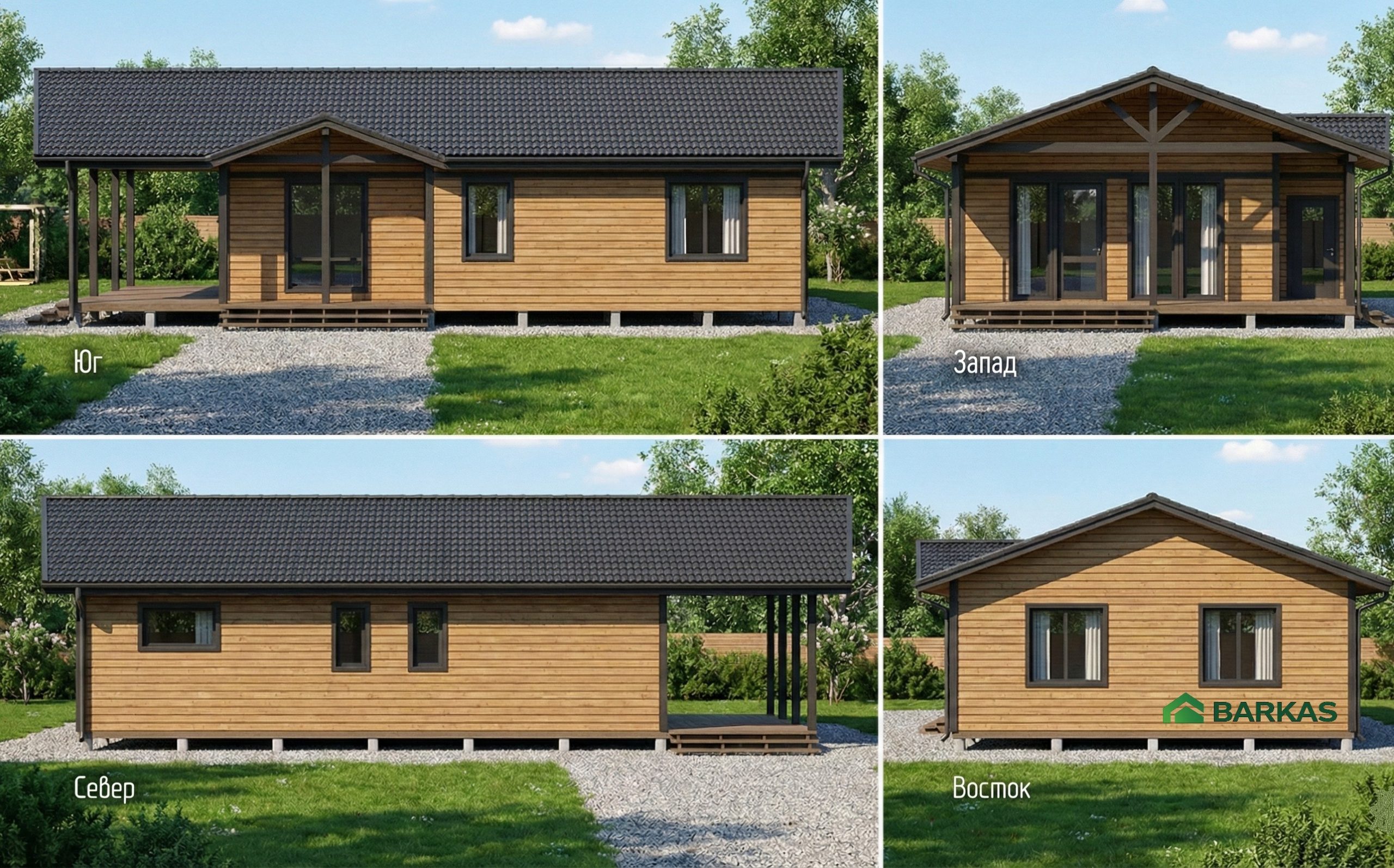 Баркас-107,8 4 стороны