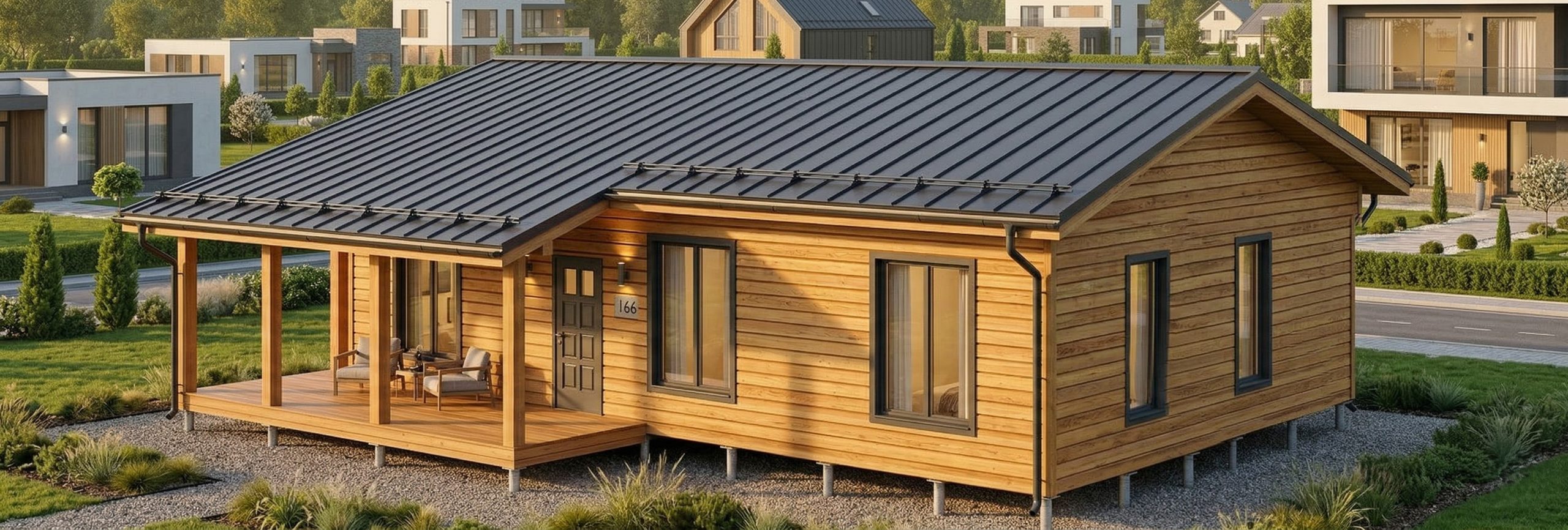 Каркасный дом Баркас-166 3 ракурс