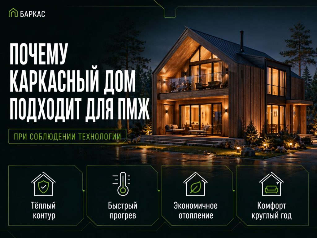 почему каркасный дом подходит для пмж